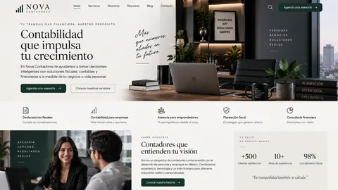 Diseño de muestra: despacho contable
